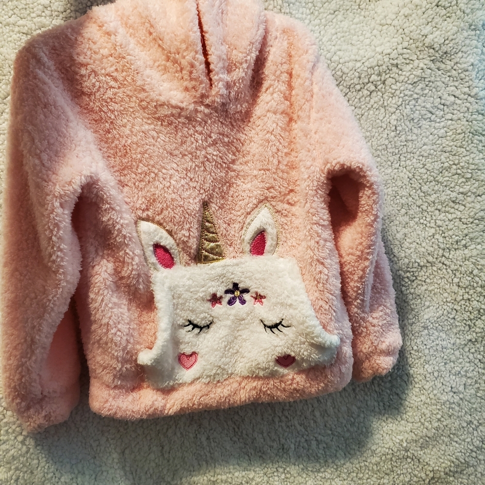 Girls unicorn jacket size 5
